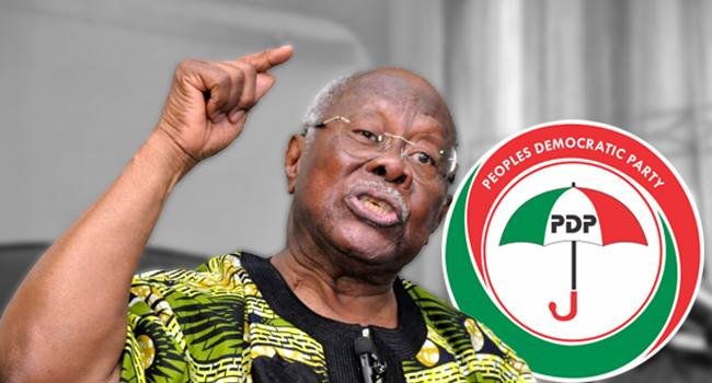 Bode George Speaks On PDP Collapsing in Lagos State