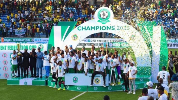 Kwara United Wins 2025 President Federation Cup, Pockets ₦50 Million