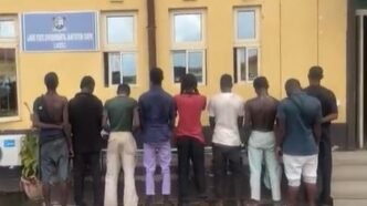 Tunde Onakoya, 8 Other Miscreants Arrested Under Ozumba Mbadiwe Bridge [Video]