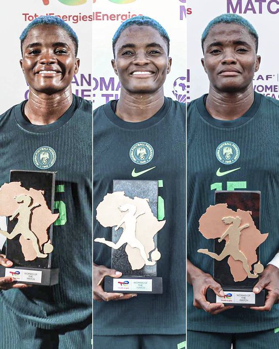 Rasheedat Ajibade Bags Third WAFCON 2024 WOTM Award