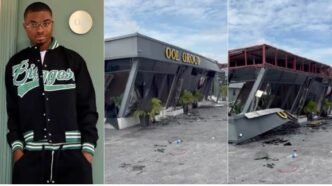 VIDEO: Ola of Lagos Autos Showroom Demolished By Lagos State Government