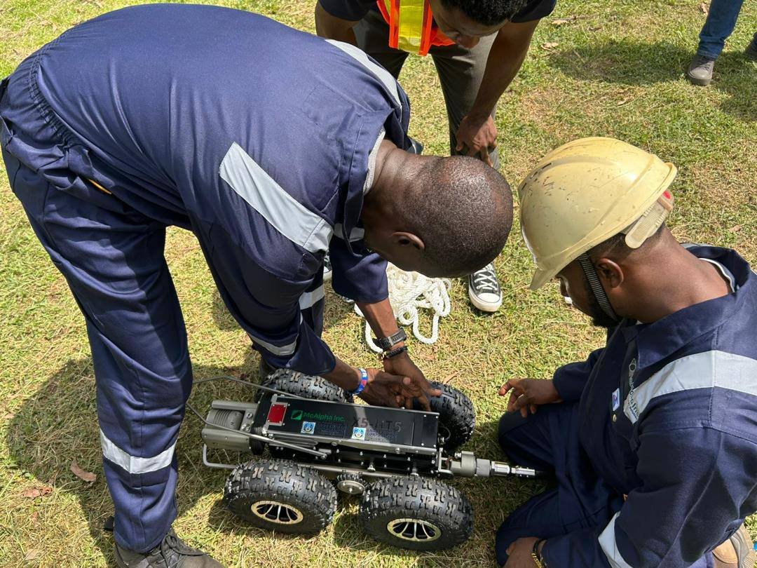 Lagos Water Corporation Unveils Crawler Bot Technology