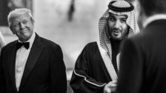 Trump Greets Saudi King in Washington
