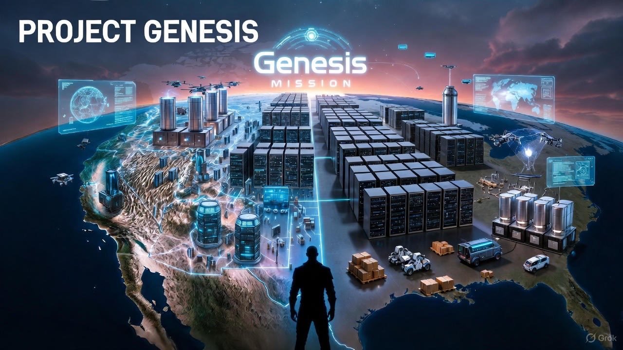 Trump Launches AI “Genesis Mission”