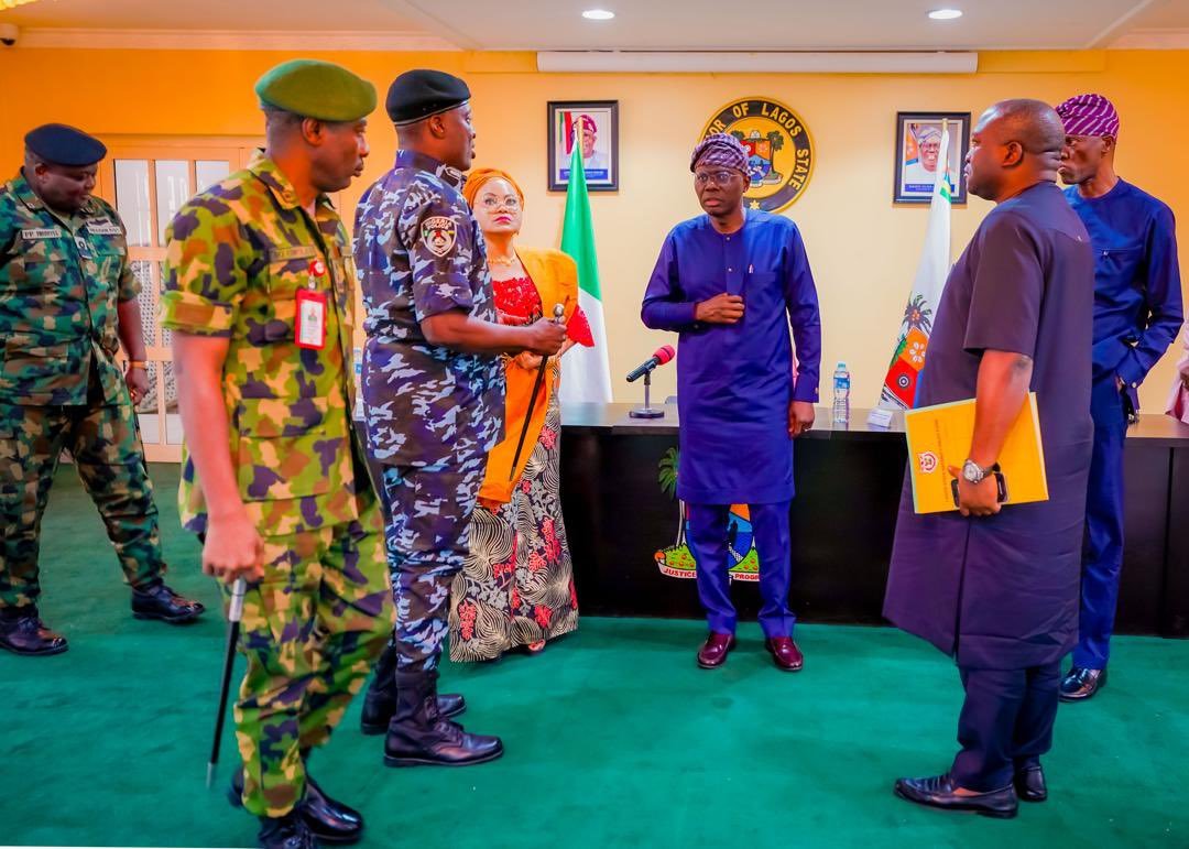Sanwo-Olu Assures Lagos of Peace