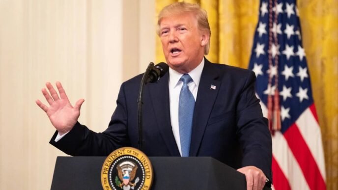 Trump Defends Tariff Strategy