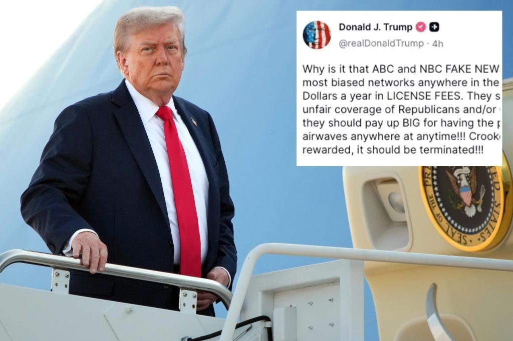 Trump Targets ABC Licence