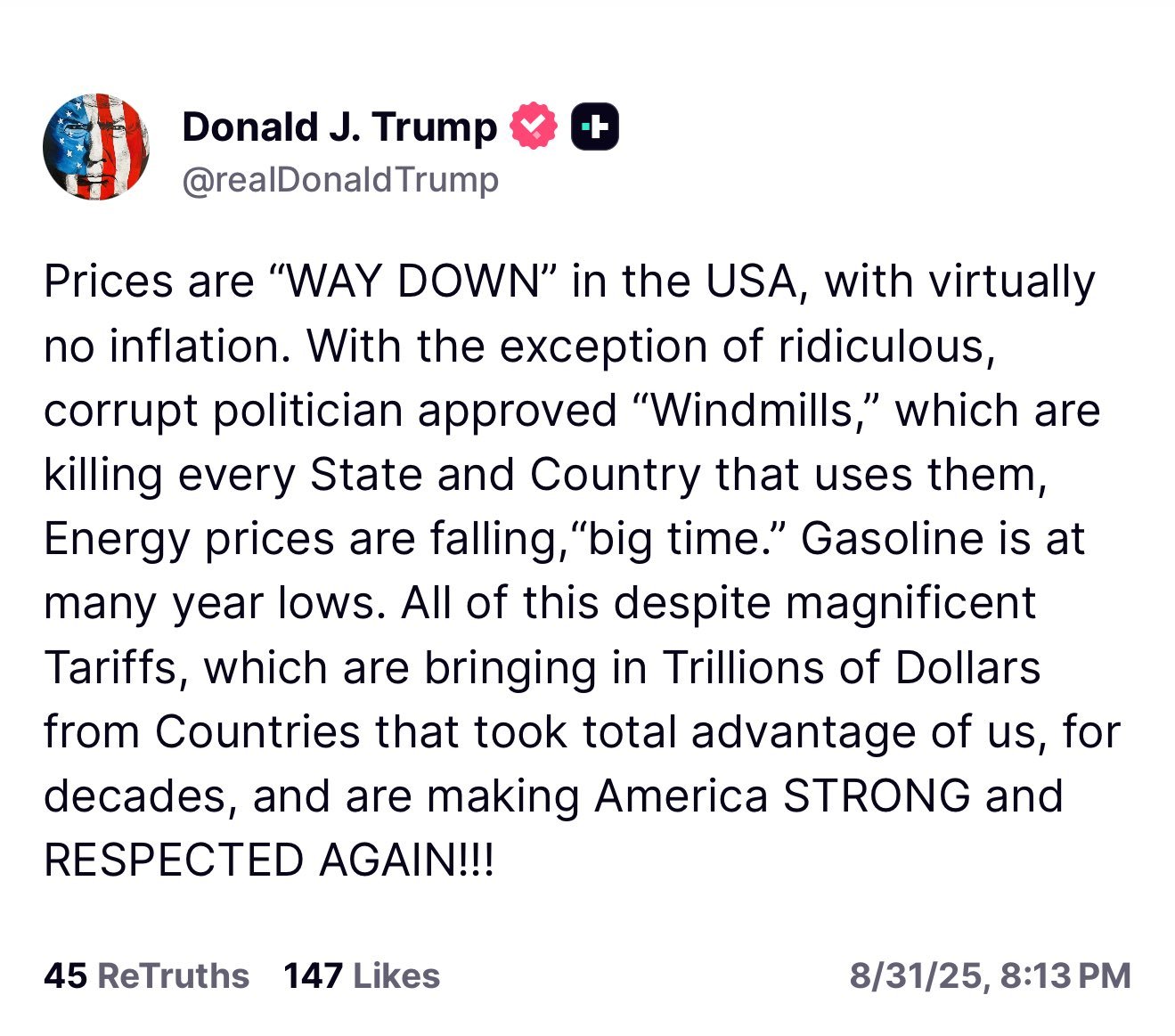 Trump Declares ‘Golden Age’