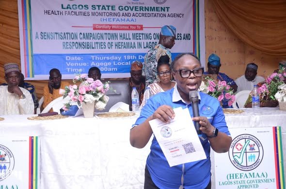 HEFAMAA Alerts Agege Community on Illegal Health Centres