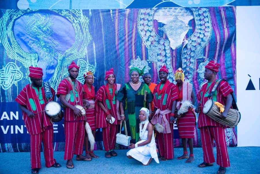 Lagos Commissioner Attends Abatabutu Exhibition in Victoria Island