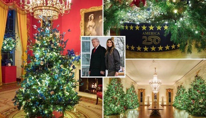 Melania Trump Steps Back Into Spotlight for Festive Season