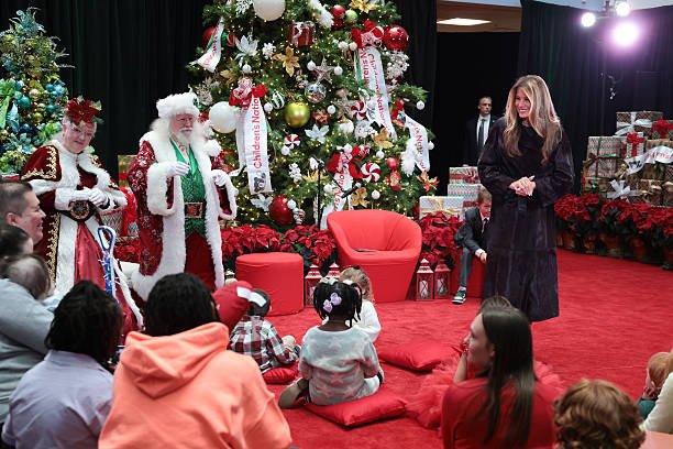 Melania Trump Steps Back Into Spotlight for Festive Season