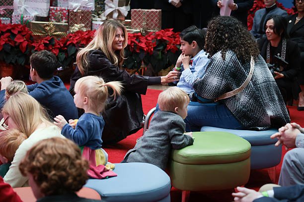 Melania Trump Steps Back Into Spotlight for Festive Season