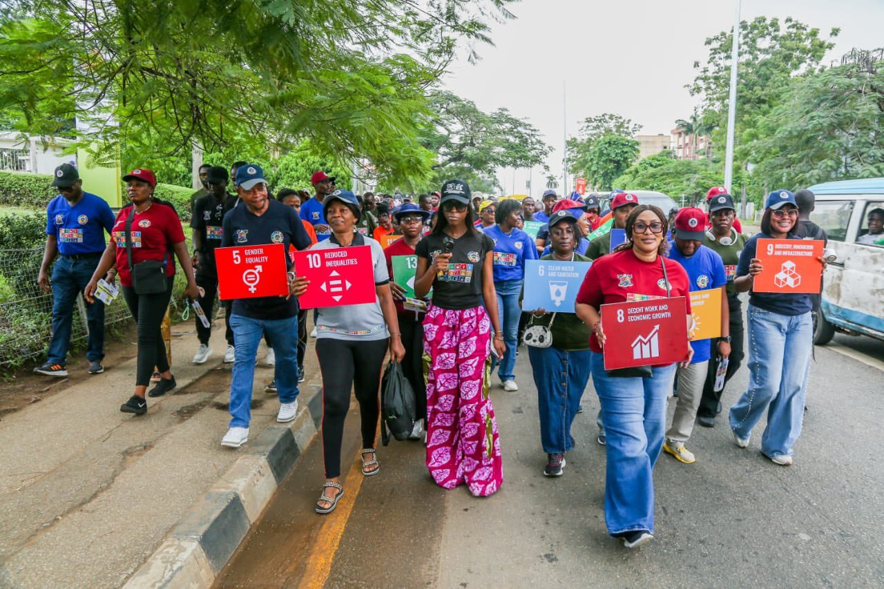 International Volunteers Day: Lagos Stages Advocacy Road Walk