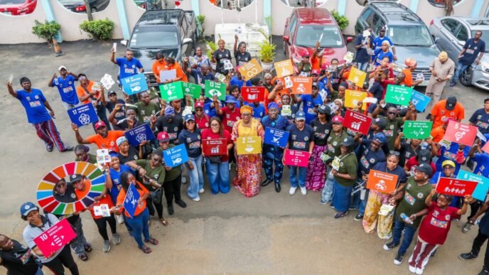 International Volunteers Day: Lagos Stages Advocacy Road Walk