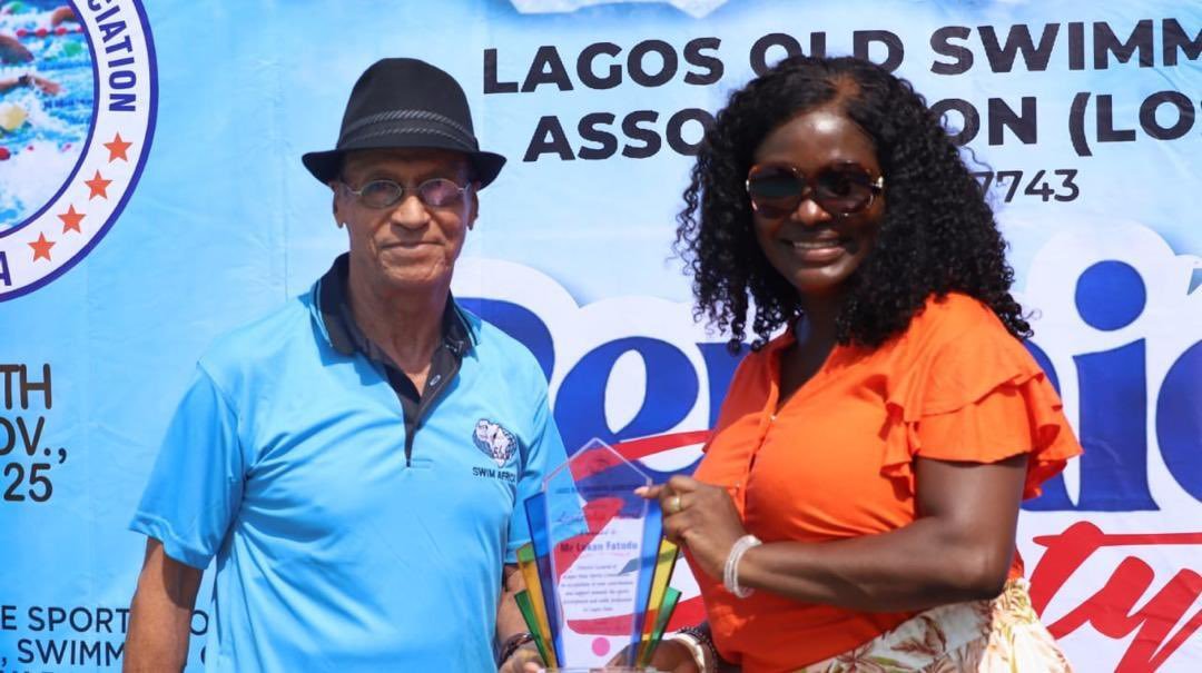 Lagos Sports Commission DG Honoured by Old Swimmers Association