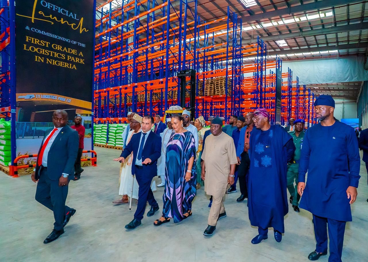 Sanwo-Olu Opens TY Logistics Park