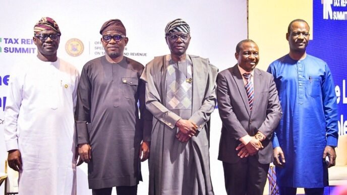 Sanwo-Olu Attends Lagos Tax Reform Summit in Ikeja