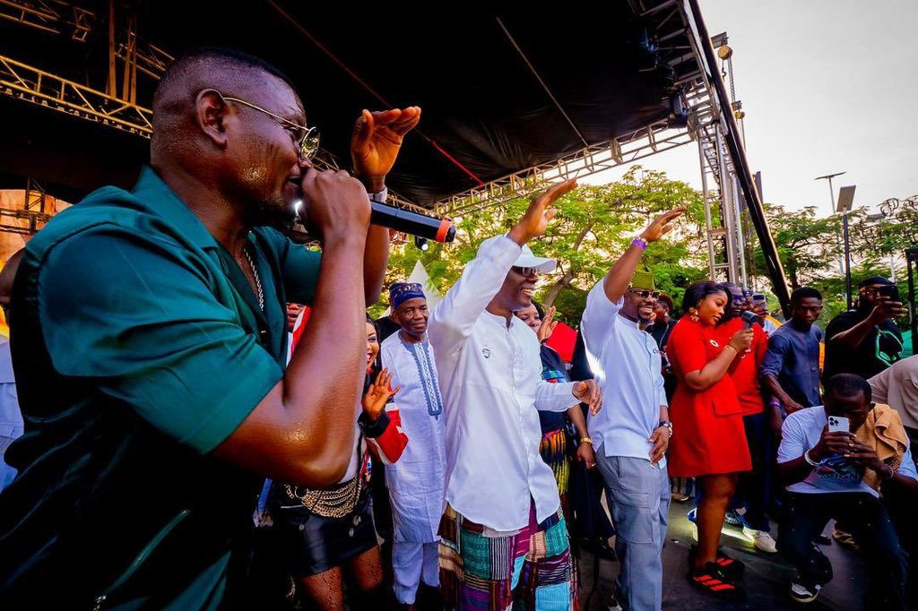 Sanwo-Olu Cooks, Celebrates Entrepreneurs at Lagos Food Festival
