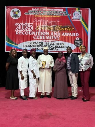 Lagos Lands Bureau Wins Digital Excellence at 2025 OTCI Awards