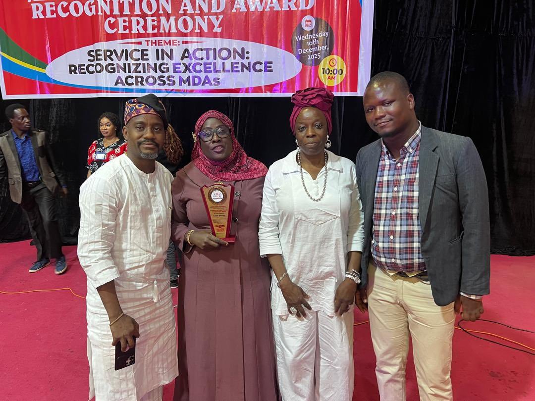 Lagos Lands Bureau Wins Digital Excellence at 2025 OTCI Awards