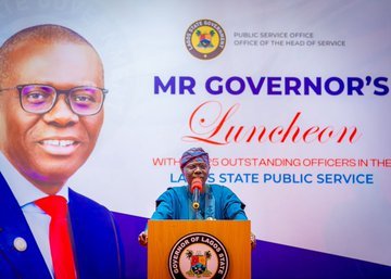 Sanwo-Olu Honours 2025 Outstanding Lagos Public Servants