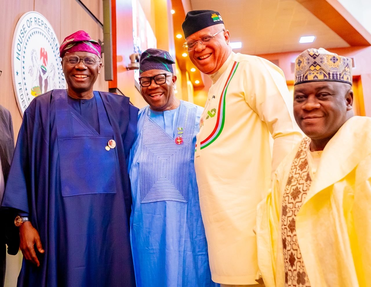 Sanwo-Olu Joins Tinubu at 2026 Budget Presentation