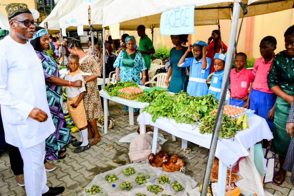 LASUBEB Showcases School Agriculture Drive