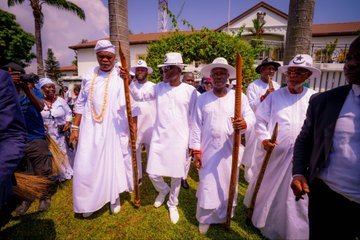 Lagos Hosts Traditional Leaders as Eyo Festival Begins