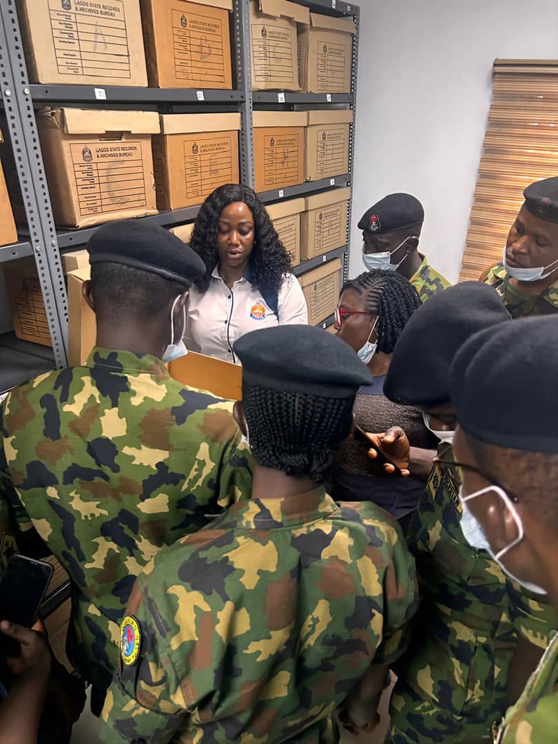 NNCETT Students Visit LASRAB for Records Training