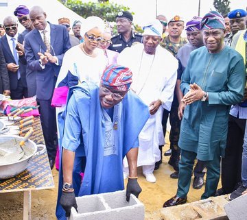 Sanwo-Olu Performs Groundbreaking for LSSTF Permanent Office in Alausa