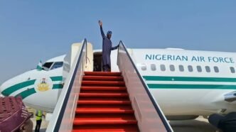 Tinubu Departs Lagos for Europe Ahead of Abu Dhabi Sustainability Summit