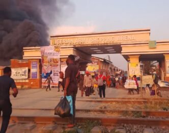 Fire Guts Arena Market, Goods Worth Millions Lost