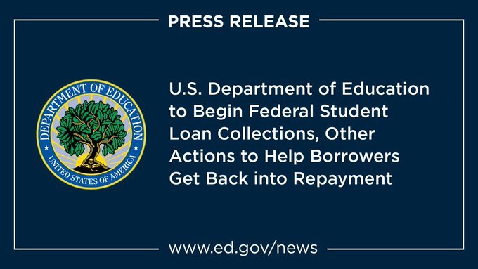 US to Resume Wage Garnishment on Defaulted Student Loans in January