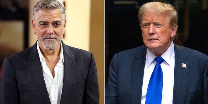 George Clooney Says Trump Was a ‘Big Goofball’ Before Politics
