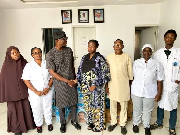 Cradle Project donation Ikoyi PHC