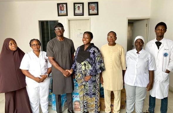 Cradle Project donation Ikoyi PHC