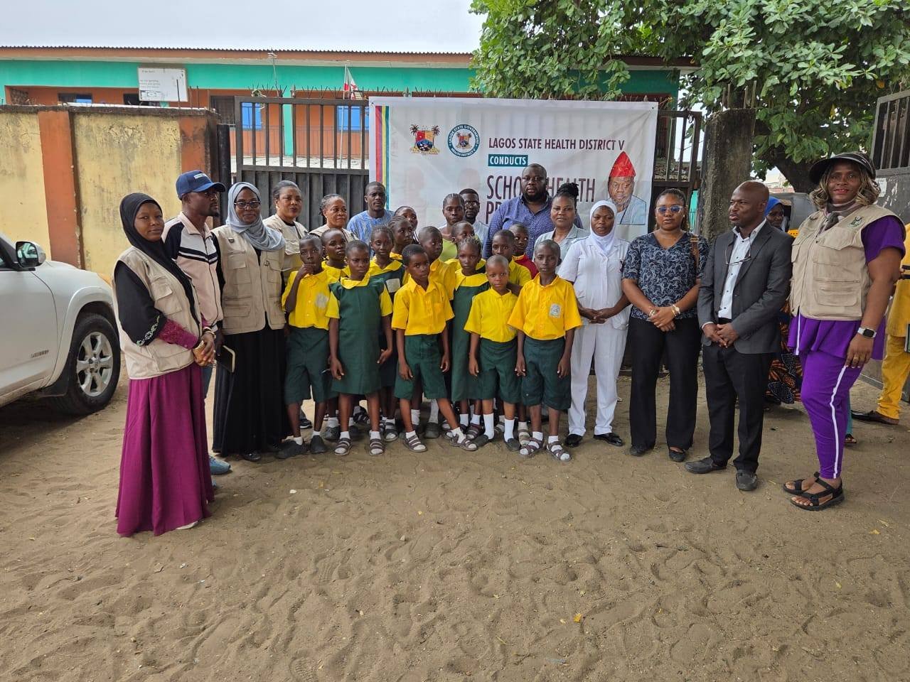 Eko Hot News, Lagos Health District V, School Health Programme, Sanwo-Olu Administration, Primary Education