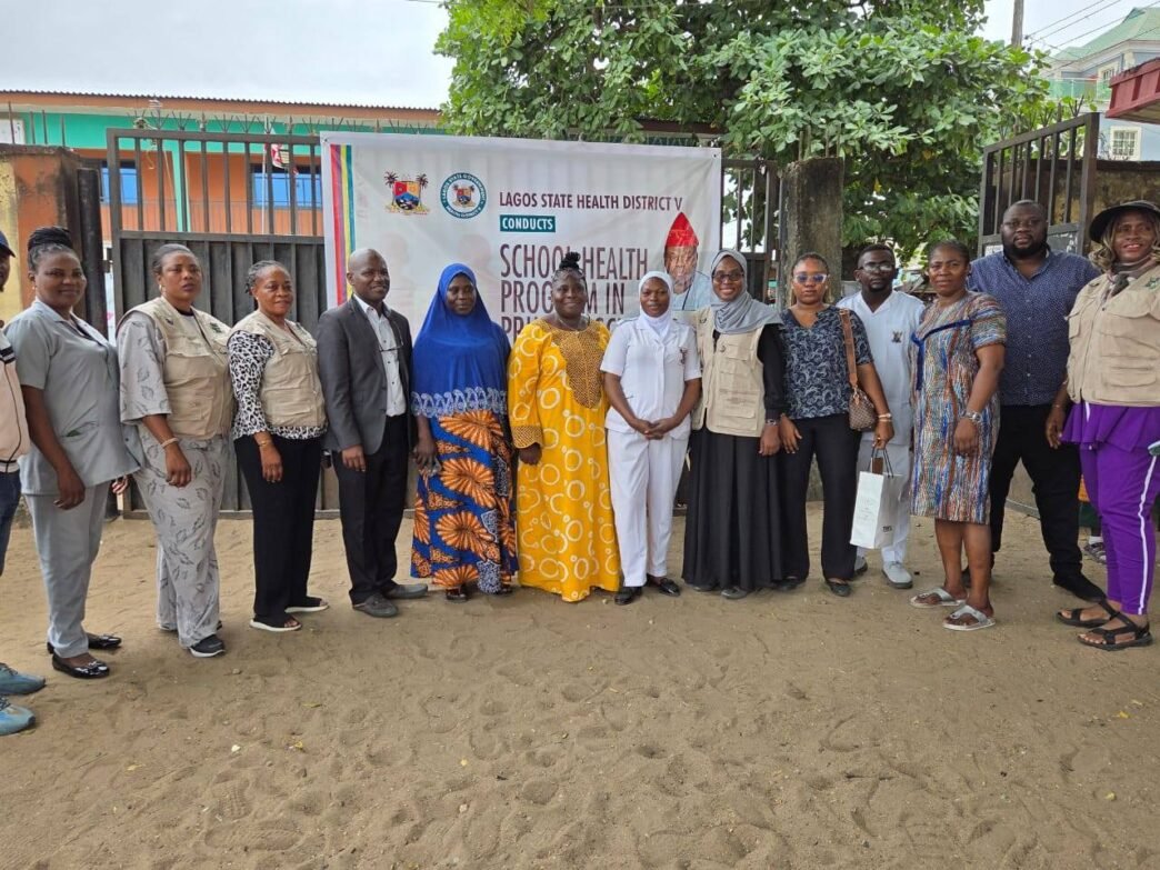 Eko Hot News, Lagos Health District V, School Health Programme, Sanwo-Olu Administration, Primary Education