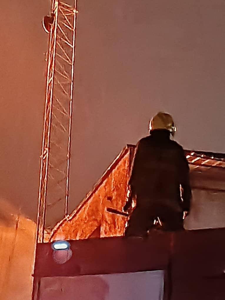 Mile II warehouse fire