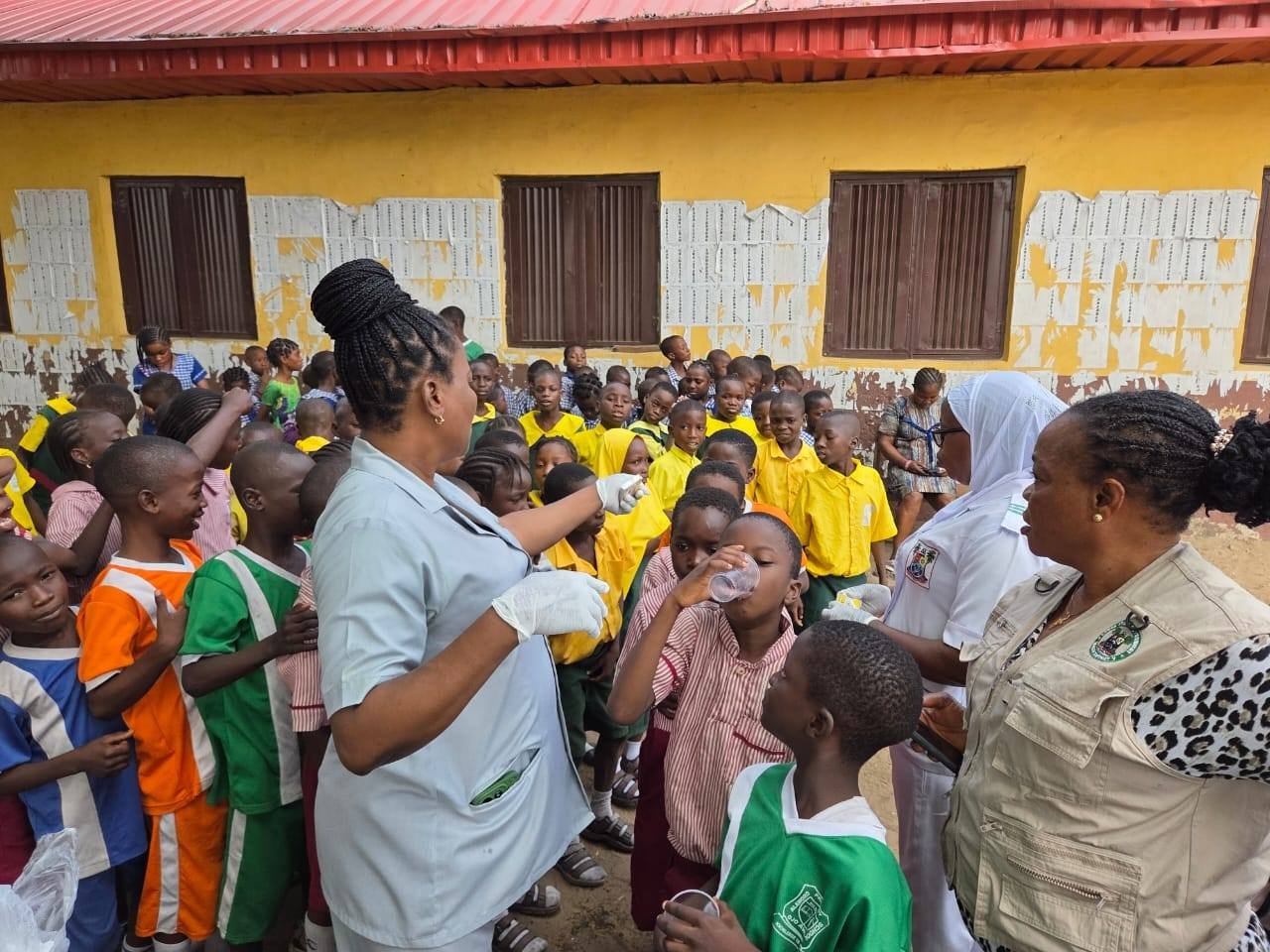 Eko Hot News, Lagos Health District V, School Health Programme, Sanwo-Olu Administration, Primary Education