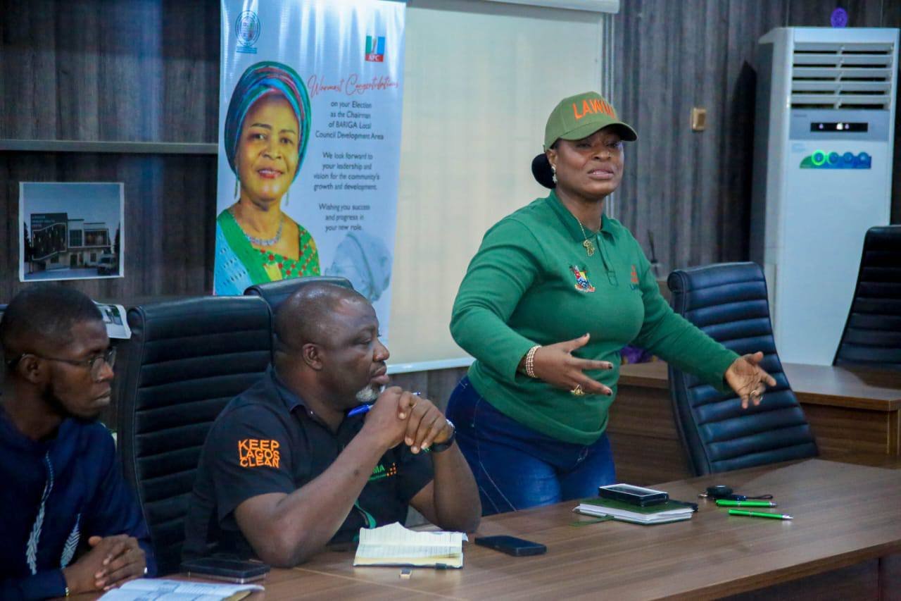 Bariga markets cleanliness LAWMA