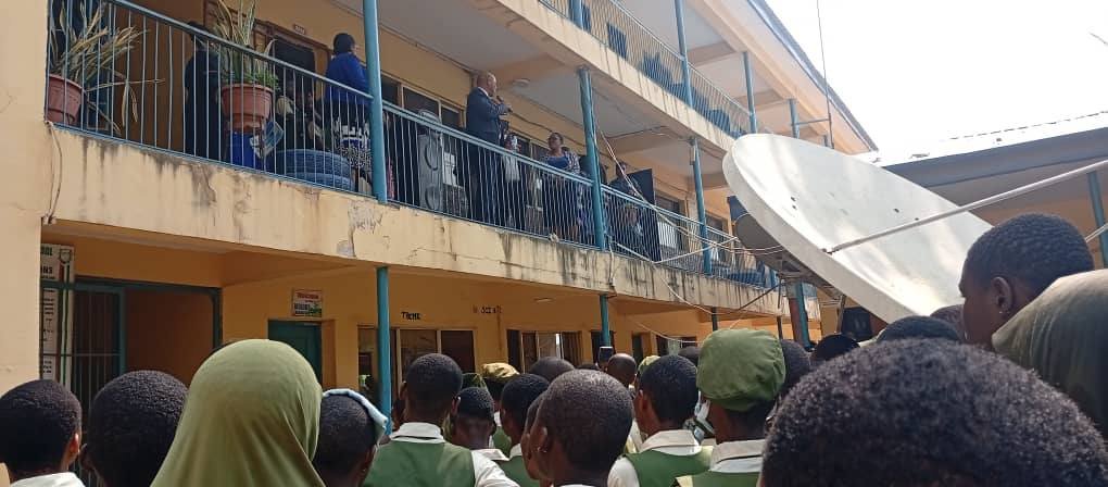 TG/PS Sanni school visit