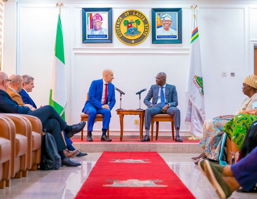 Lagos Italy relations