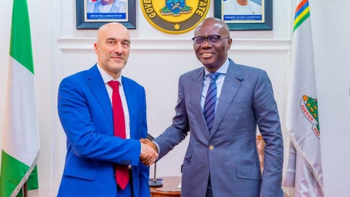 Lagos Italy relations