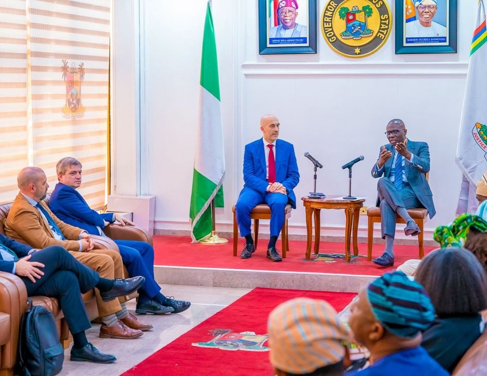 Lagos Italy relations