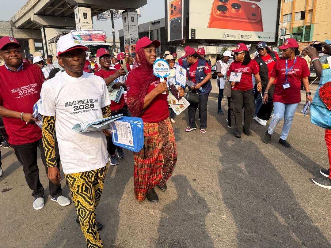 measles rubella vaccination Lagos