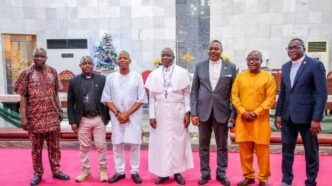 Sanwo-Olu Christian pilgrims