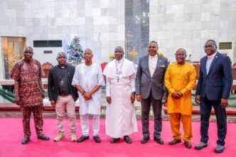 Sanwo-Olu Christian pilgrims