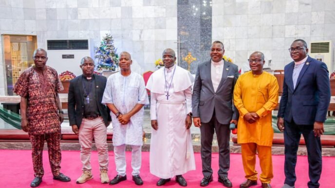 Sanwo-Olu Christian pilgrims